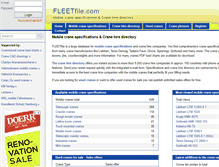Tablet Screenshot of fleetfile.com