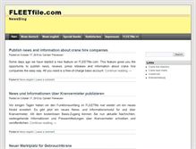 Tablet Screenshot of blog.fleetfile.com